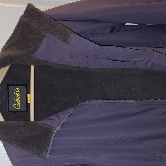 Cabela's Purple Full-Zip Winter Hiking Outdoors Jacket Size S (reg) - Picture 2 of 6